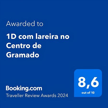 1D Com Lareira No Centro De Gramado Apartment Bagian luar foto