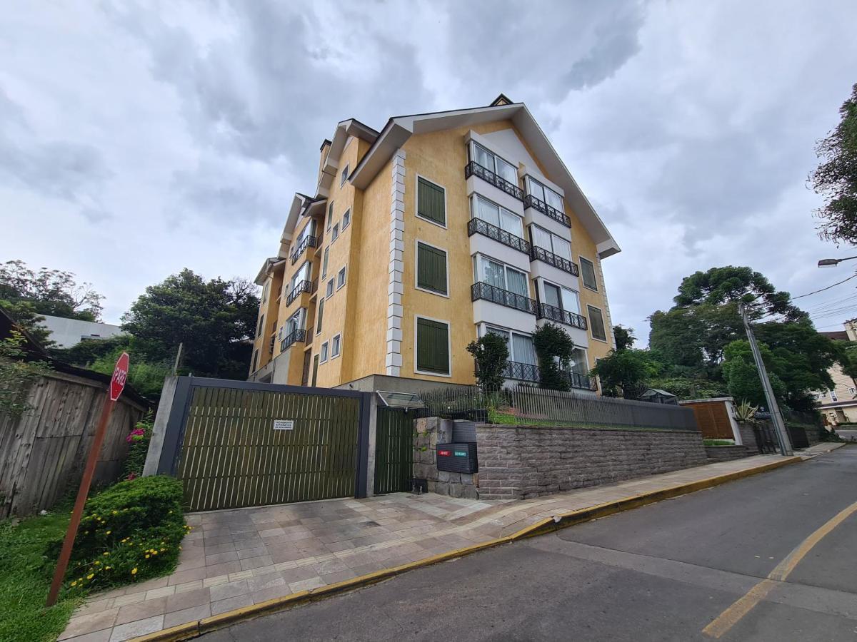 1D Com Lareira No Centro De Gramado Apartment Bagian luar foto