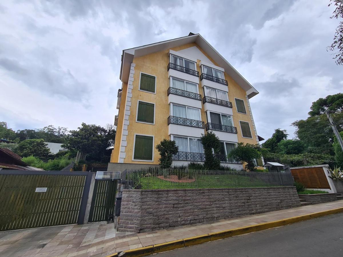 1D Com Lareira No Centro De Gramado Apartment Bagian luar foto