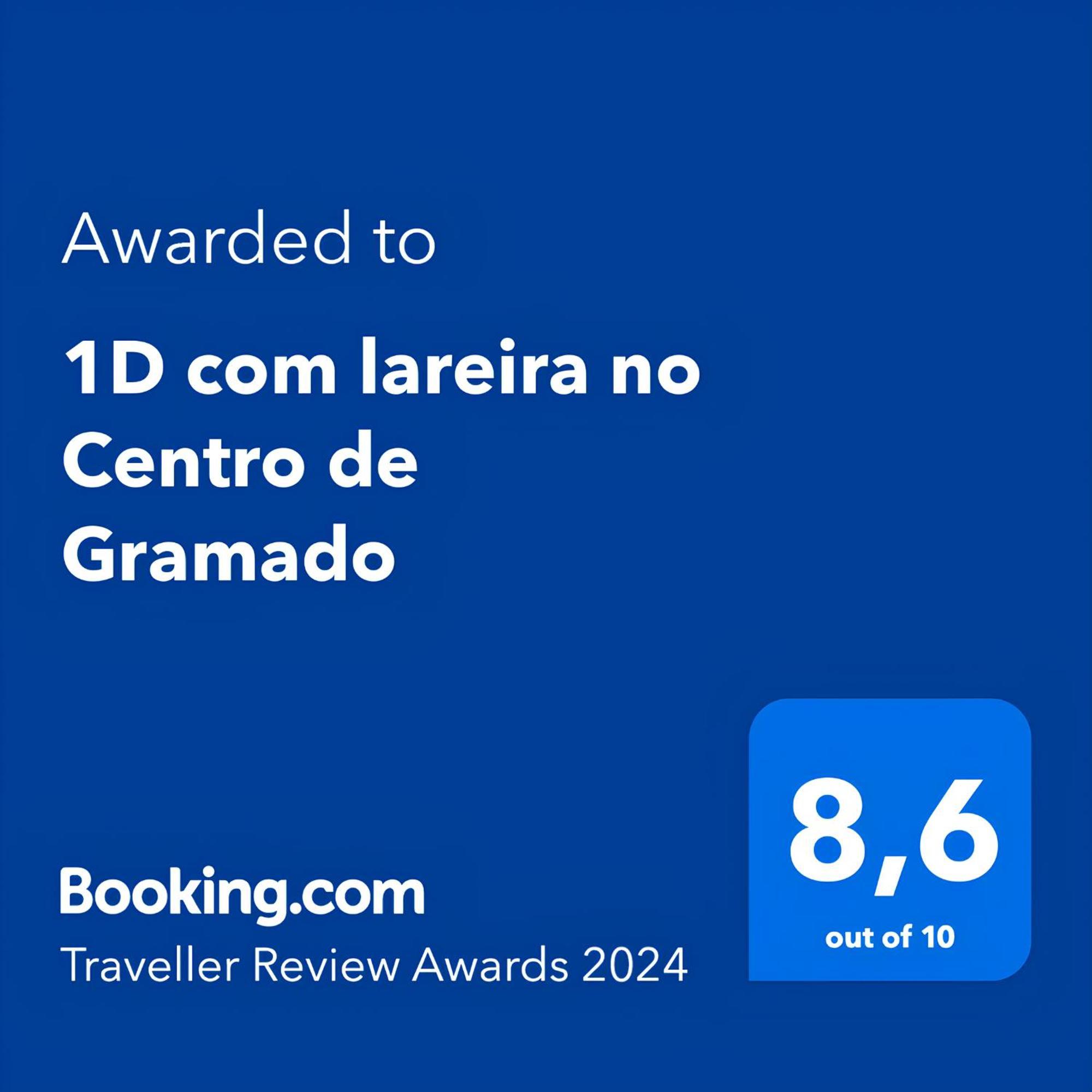 1D Com Lareira No Centro De Gramado Apartment Bagian luar foto